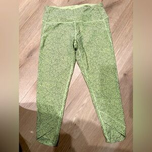 Green and Black Patterned Calia Leggings